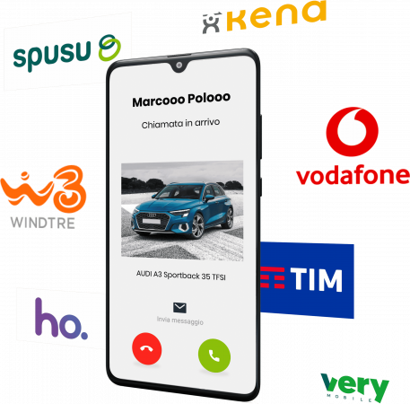 Piano integrato per chiamate mobili - Walcu CRM per rivenditori